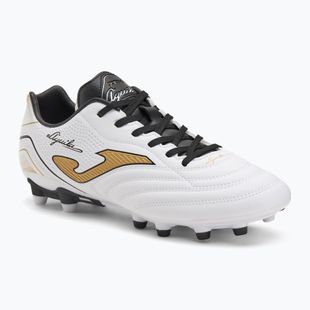 Buty piłkarskie męskie Joma Aguila FG white/gold