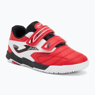 Buty piłkarskie dziecięce Joma Cancha Jr IN red/white
