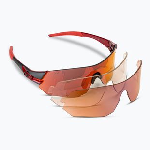 Okulary przeciwsłoneczne Tifosi Tsali gunmetal red/clarion red/ac red/clear