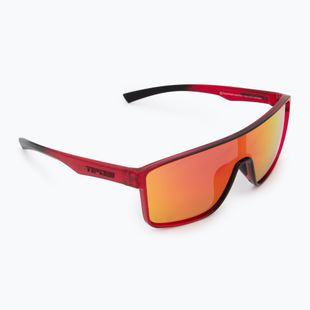 Okulary przeciwsłoneczne Tifosi Sanctum crystal red fade/smoke red