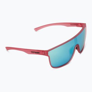 Okulary przeciwsłoneczne Tifosi Sanctum XL matte crystal pink/sky blue mirror