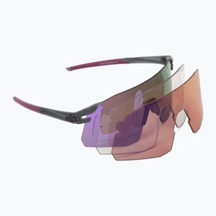 Okulary przeciwsłoneczne Tifosi Moab XC Clarion satin vapor/clarion deep purple/ac red/clear
