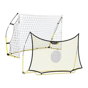 Bramka do piłki nożnej SKLZ Quickster Soccer Combo System 240 x 150 cm czarno-żółta QKS-8X5CB-000