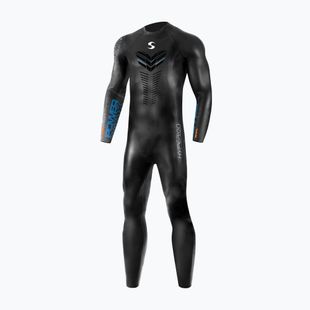 Kombinezon triathlonowy męski Synergy Hyperion Full Sleeve Triathlon black
