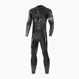 Kombinezon triathlonowy męski Synergy Hybrid EFX4 Full Sleeve Triathlon black
