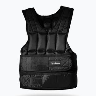 Kamizelka treningowa z obciążeniem GymBeam Weighted Vest 15 kg black