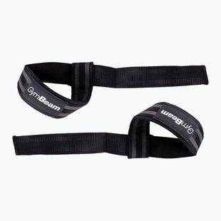 Pasy do podnoszenia ciężarów GymBeam LIFT black/grey