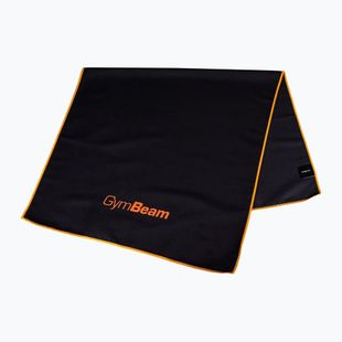 Ręcznik szybkoschnący GymBeam black/orange