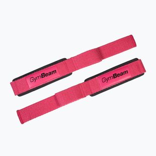 Paski do podnoszenia ciężarów GymBeam X-Grip pink