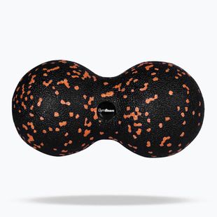 Wałek do masażu GymBeam DuoRoll black/orange