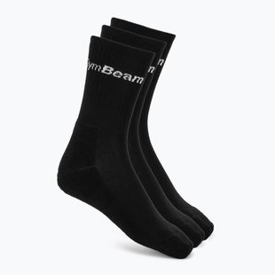 Skarpety męskie GymBeam 32629 3/4 3 pary black
