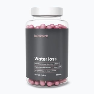 Suplement GymBeam Water Loss - BeastPink 90 kapsułek