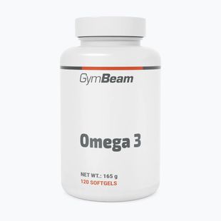 Kwasy tłuszczowe GymBeam Omega 3 120 kapsułek
