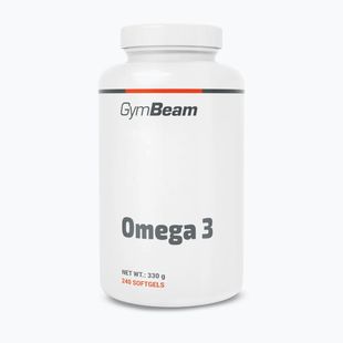 Kwasy tłuszczowe GymBeam Omega 3 240 kapsułek