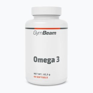 Kwasy tłuszczowe GymBeam Omega 3 60 kapsułek
