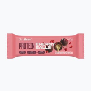 Kulki proteinowe GymBeam Protein Energy 45 g stawberry vanilla