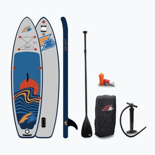 Zestaw deska SUP pompowana dziecięca F2 Glide Windsurf/Wing Youth 10'0" grey