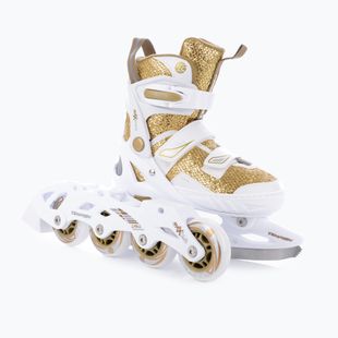 Łyżworolki dziecięce Tempish Enbo Duo Girl Gold gold