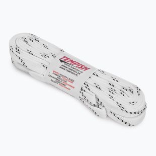 Sznurówki do łyżew Tempish Hockey Waxed white