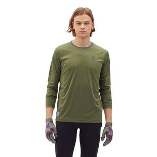 Longsleeve rowerowy męski SILVINI Casalo olive/charcoal