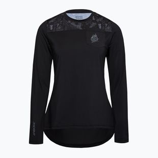 Longsleeve rowerowy damski SILVINI Ella charcoal