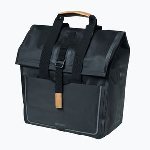 Sakwa rowerowa Basil Urban Dry Shopper 25 l matt black