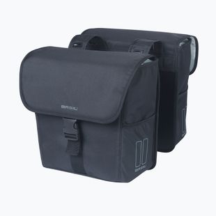 Sakwa rowerowa Basil Go Double Bag 32 l solid black