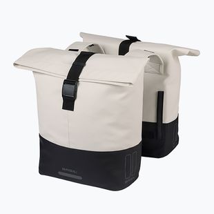 Sakwa rowerowa Basil Cove Double Pannier Bag 32 l off white/black