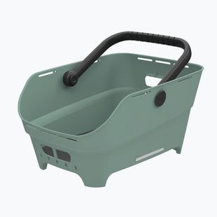 Koszyk rowerowy tylny Basil Cento Neo MIK silvergreen