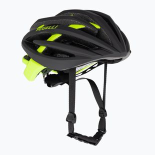 Kask rowerowy Rogelli Tecta black/fluor