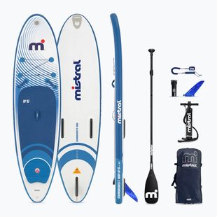 Zestaw deska SUP pompowana Mistral Sunbusrt Air 9'6 white/blue