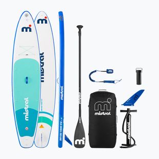 Zestaw deska SUP pompowana Mistral Bayou Tour SUP 11'6" green/white