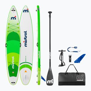 Zestaw deska SUP pompowana Mistral Mangrove 12'6" green/white