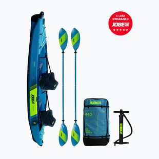 Kajak pompowany 2-osobowy JOBE Tasman Inflatable Package 440 cm steel blue