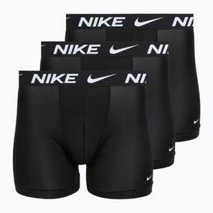 Bokserki męskie Nike Boxer Brief Long Black / Black