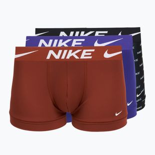 Bokserki męskie Nike Dri-Fit Essential 3 pary black nike print/mars stone/deep night