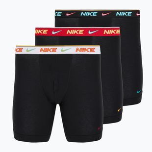 Bokserki męskie Nike Long Boxer Brief steel grey