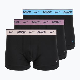 Bokserki męskie Nike Cotton Stretch Trunk 3 pack charcoal heather