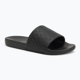 Klapki męskie Calvin Klein HM0HM01968 Pool Slide Mono triple black