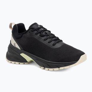 Buty damskie Calvin Klein YW0YW01856 Hike Runner Mg Tech Knit black/pistachio/white jade