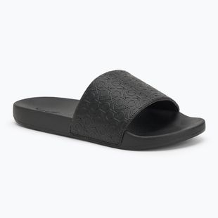 Klapki damskie Calvin Klein HW0HW02541 Pool Slide Mono ck black