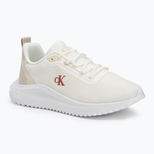 Buty męskie Calvin Klein YM0YM01285 Hike Runner Mix Mesh bright white/moonstruck/tandoori