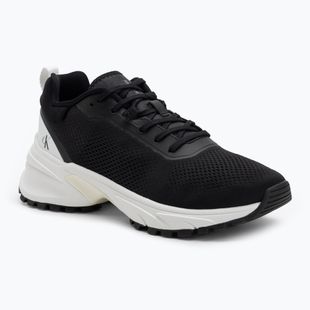 Buty męskie Calvin Klein YM0YM01284 Hike Runner Tech Knit black/bright white