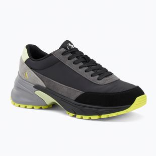 Buty męskie Calvin Klein YM0YM01292 Hike Runner Casual Ny-Su ck black/granite grey/wild lime