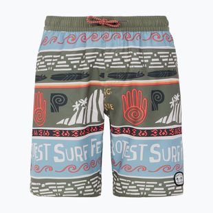 Szorty kąpielowe dziecięce Protest Prtcinema artichoke green