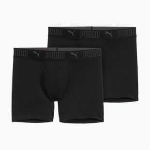 Bokserki męskie PUMA Sport Microfiber 2 pary black