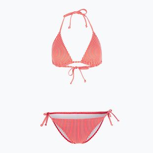 Strój kąpielowy dwuczęściowy damski O'Neill Capri Bondey red simple stripe