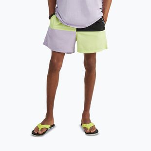 Szorty kąpielowe męskie O'Neill Wilder Colorblock 16'' sunny lime colour block