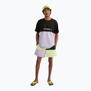 Szorty kąpielowe męskie O'Neill Wilder Colorblock 16'' sunny lime colour block