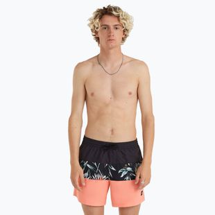 Szorty kąpielowe męskie O'Neill Mix & Match Cali Block 15'' black tropicana